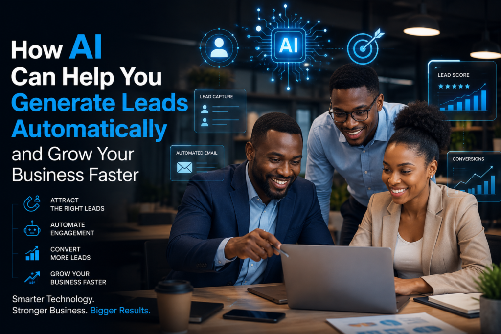 How AI Can Help You Generate Leads Automatically and Grow Your Business Faster | ChamanTech Solutions